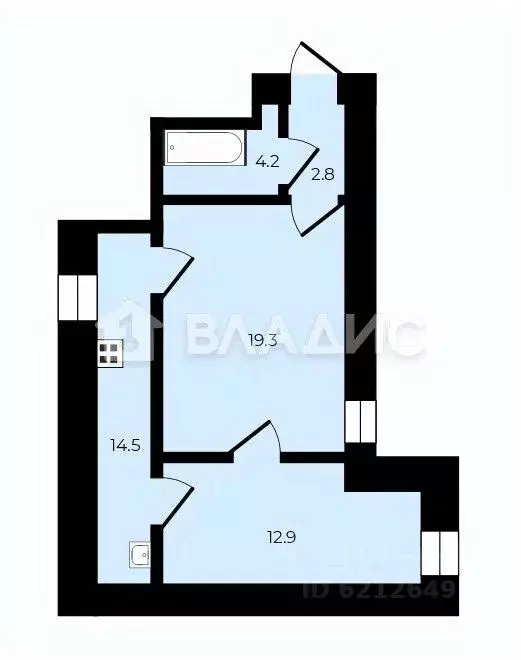 2-к кв. Санкт-Петербург 4-я Советская ул., 8 (50.7 м) - Фото 1
