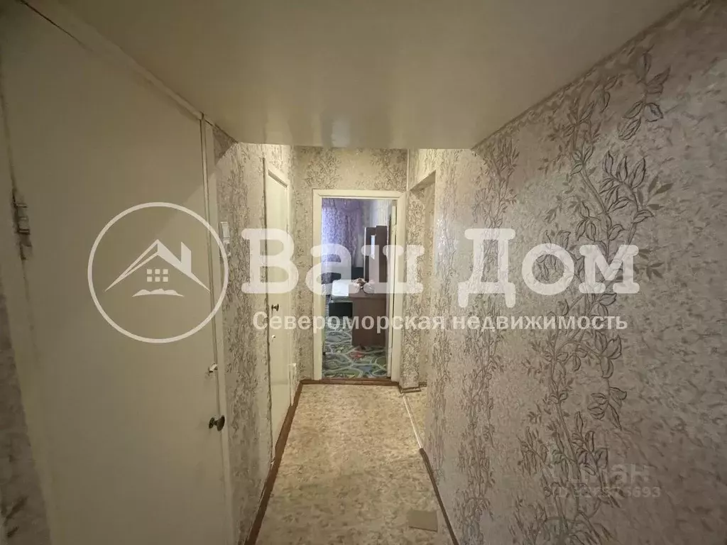 3-к кв. Мурманская область, Североморск Полярная ул., 5 (62.3 м) - Фото 2