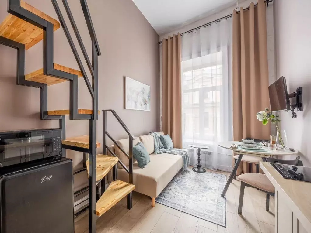 Студия Санкт-Петербург Гороховая ул., 46 (18.0 м) - Фото 2