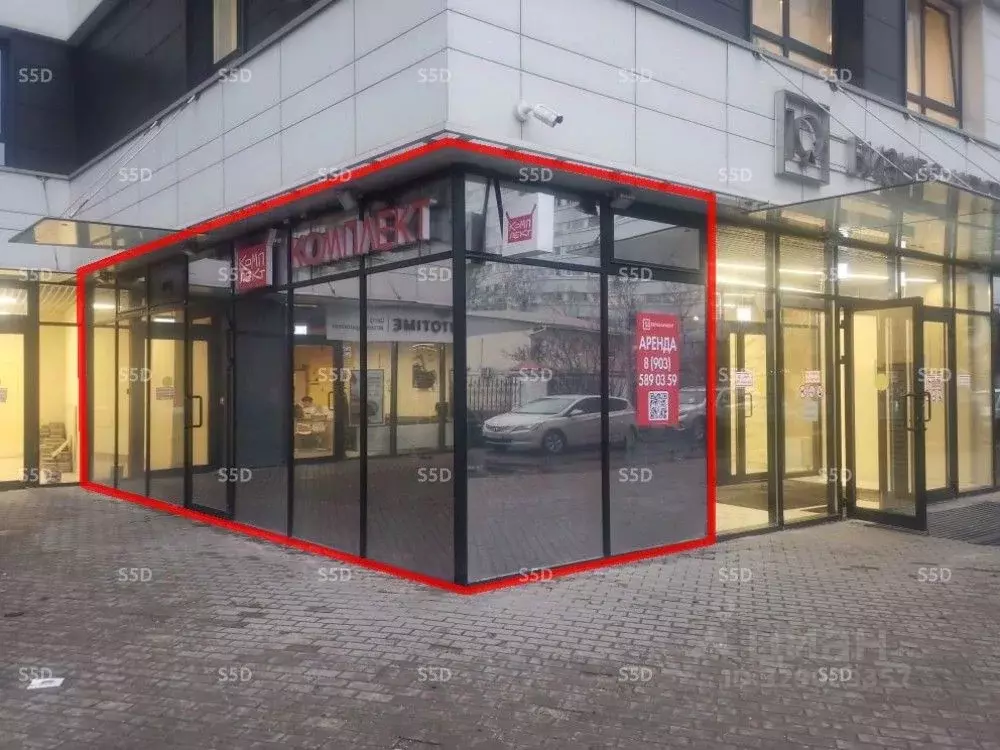 Помещение свободного назначения в Москва Рязанский просп., 3Б (45 м) - Фото 1