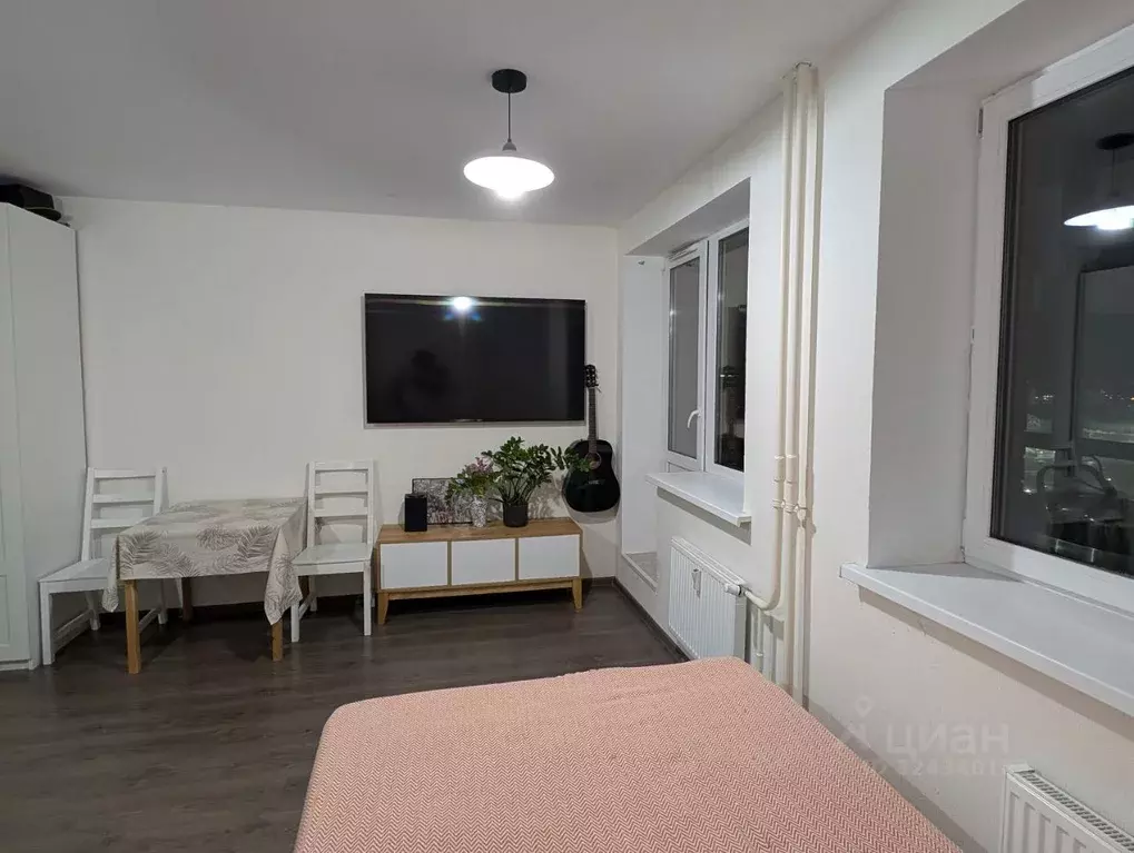 Студия Санкт-Петербург пос. Парголово, ул. Николая Рубцова, 3 (30.0 м) - Фото 2