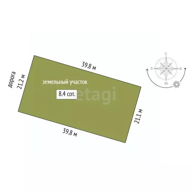 Участок в Тюменская область, Тюменский муниципальный округ, с. Кулига, ... - Фото 2