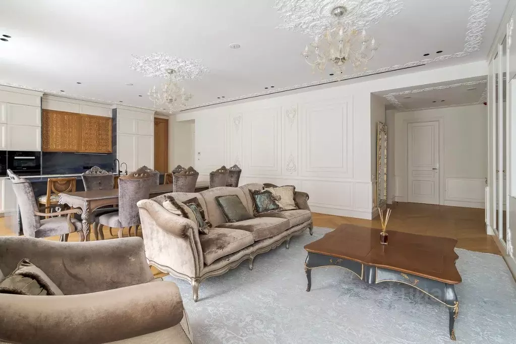 4-к кв. Москва ул. Плющиха, 37 (220.0 м) - Фото 1