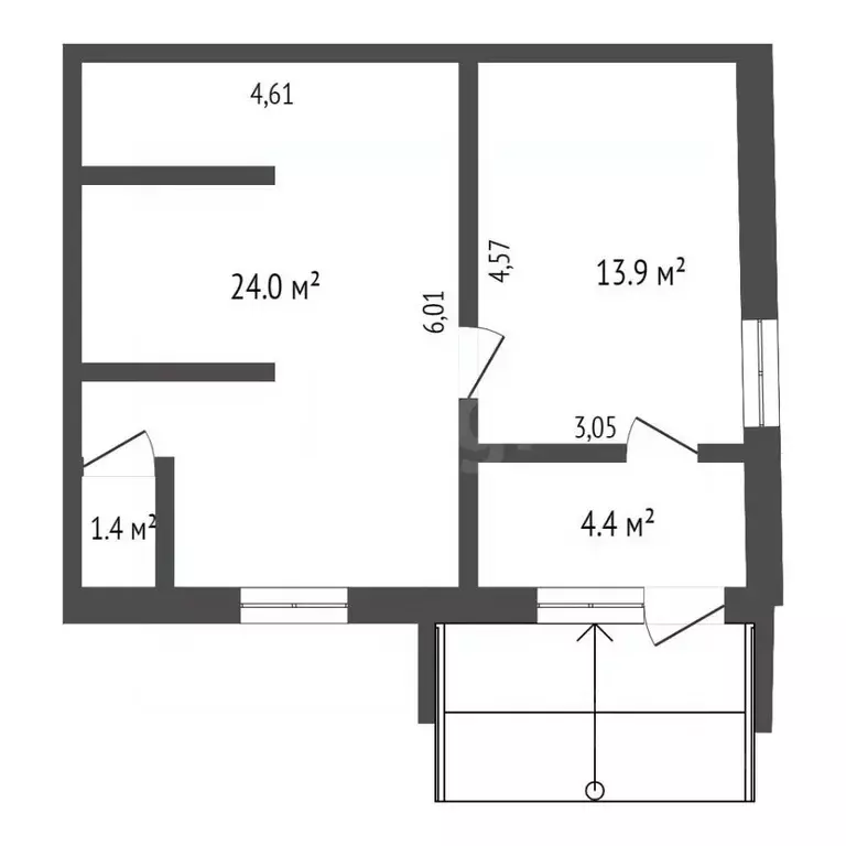 Помещение свободного назначения в Ямало-Ненецкий АО, Новый Уренгой 6 ... - Фото 2