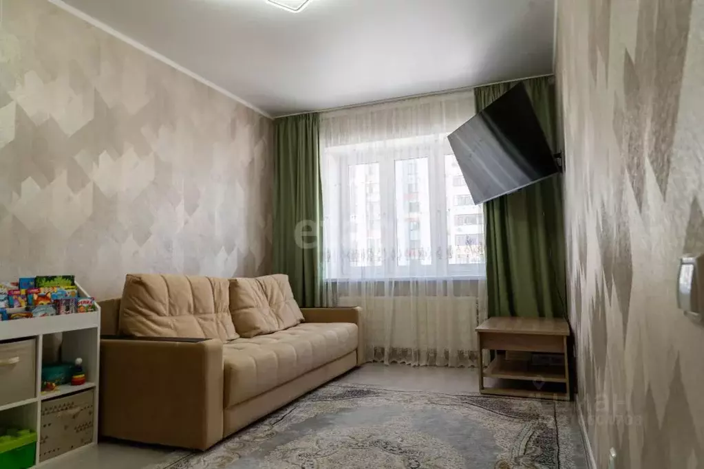 1-к кв. Башкортостан, Уфа ул. Природная, 24 (33.0 м) - Фото 1