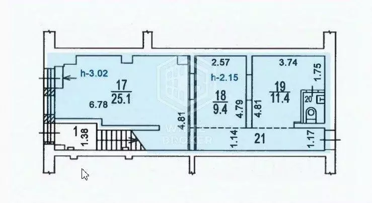 Торговая площадь в Москва 2-я Карачаровская ул., 1С1 (55 м) - Фото 2
