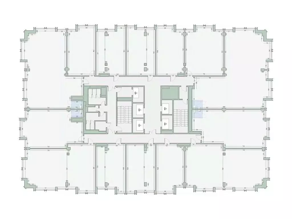 Офис в Москва 1-й Варшавский проезд, 1АС32 (57 м) - Фото 2
