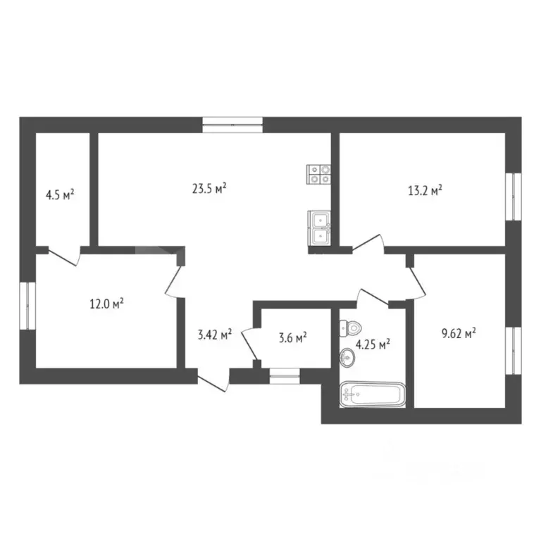 Коттедж в Тюменская область, Тюменский муниципальный округ, с. ... - Фото 2