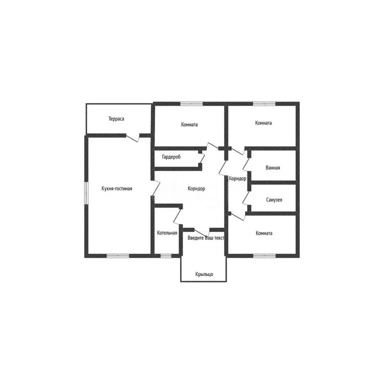 Дом в Строитель, Раздольная улица (161 м) - Фото 0