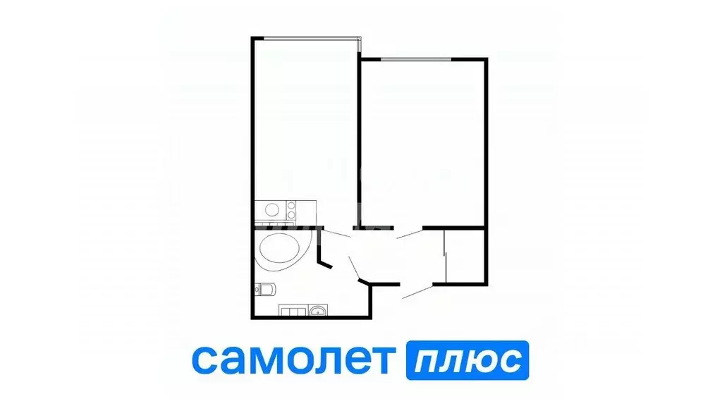 2-к кв. Кемеровская область, Кемерово ул. Дружбы, 31А (51.0 м) - Фото 1