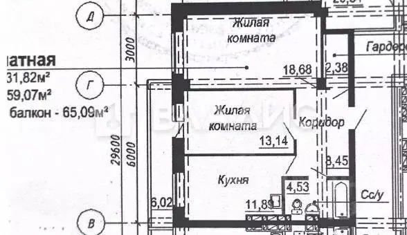 2-к кв. Новосибирская область, Новосибирск Выборная ул., 91/4 (59.07 ... - Фото 1