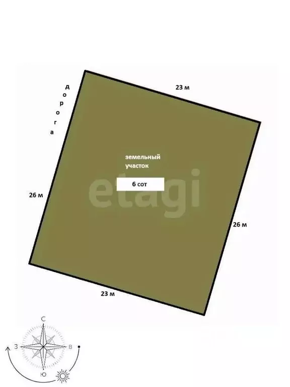Участок в Крым, Ленинский район, Батальненское с/пос, Нептун СНТ  (6.0 ... - Фото 2