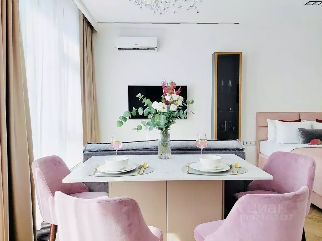 Студия Краснодарский край, Сочи Светлана мкр, ул. Депутатская, 10Б/1 ... - Фото 1