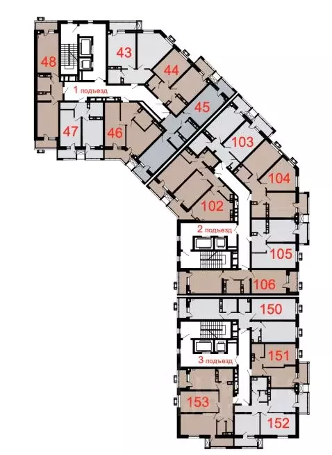 2-к кв. Ставропольский край, Пятигорск Скачки мкр,  (68.55 м) - Фото 1