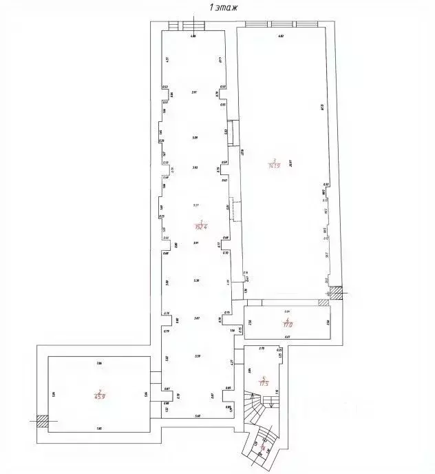 Торговая площадь в Москва ул. Каретный Ряд, 6 (1300 м) - Фото 1