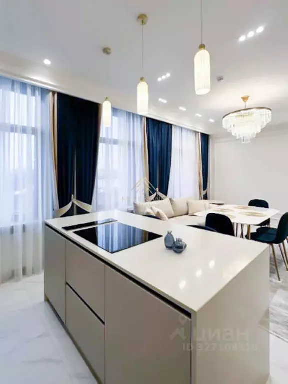 2-к кв. Санкт-Петербург наб. Воскресенская, 32 (65.0 м) - Фото 1