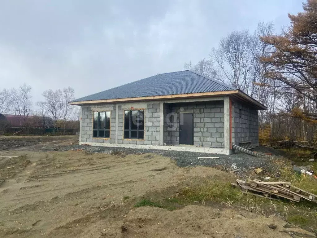 Дом в Сахалинская область, Анивский городской округ, с. Рыбацкое ул. ... - Фото 0
