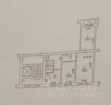 3-к кв. Московская область, Реутов ул. Некрасова, 14 (57.4 м) - Фото 1