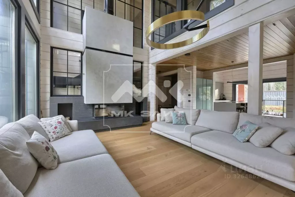 Коттедж в Ленинградская область, Приозерский район, пос. Сосново ул. ... - Фото 1