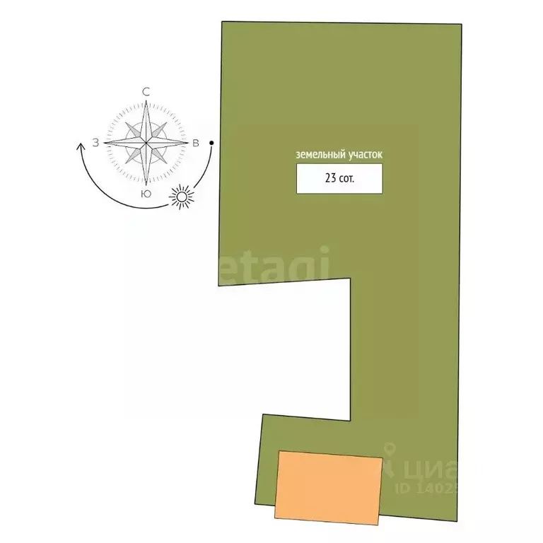 1-к кв. Владимирская область, Ковровский муниципальный округ, с. ... - Фото 1