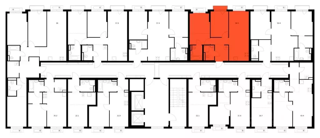 2-к кв. Московская область, Красногорск городской округ, пос. ... - Фото 2