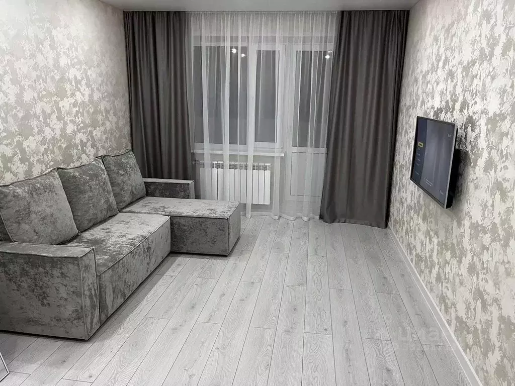 1-к кв. Татарстан, Казань ул. Юлиуса Фучика, 86 (40.0 м) - Фото 1