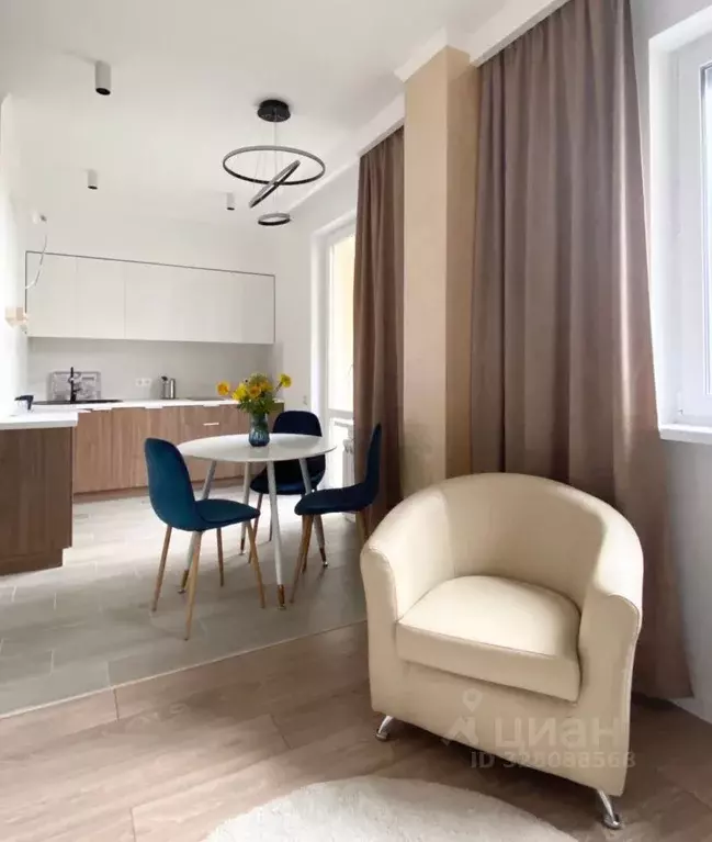 1-к кв. Московская область, Долгопрудный Парковая ул., 52к1 (32.0 м) - Фото 2