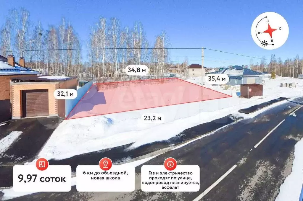 Участок 10 сот. (ИЖС) - Фото 0