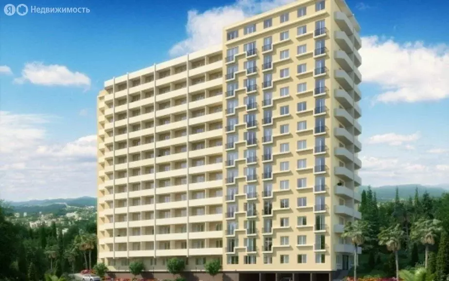 2-комнатная квартира: Сочи, микрорайон Приморье, улица Есауленко, 4/6 ... - Фото 1