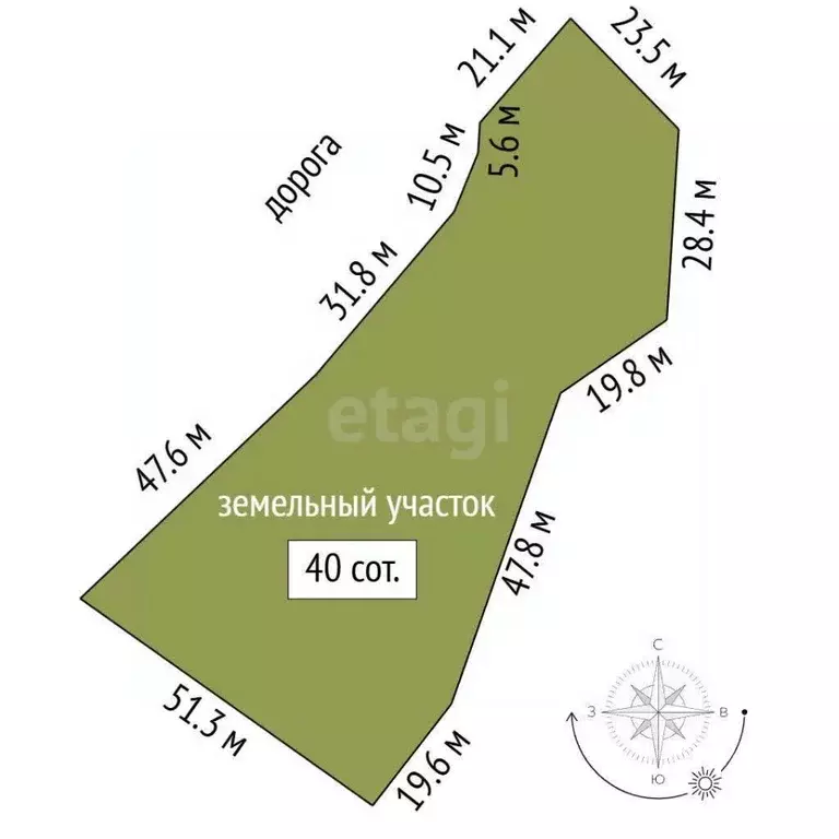 Участок в Крым, Ялта ул. Блюхера (40.0 сот.) - Фото 1