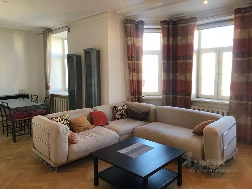 3-к кв. Москва Филипповский пер., 15/5 (98.3 м) - Фото 1