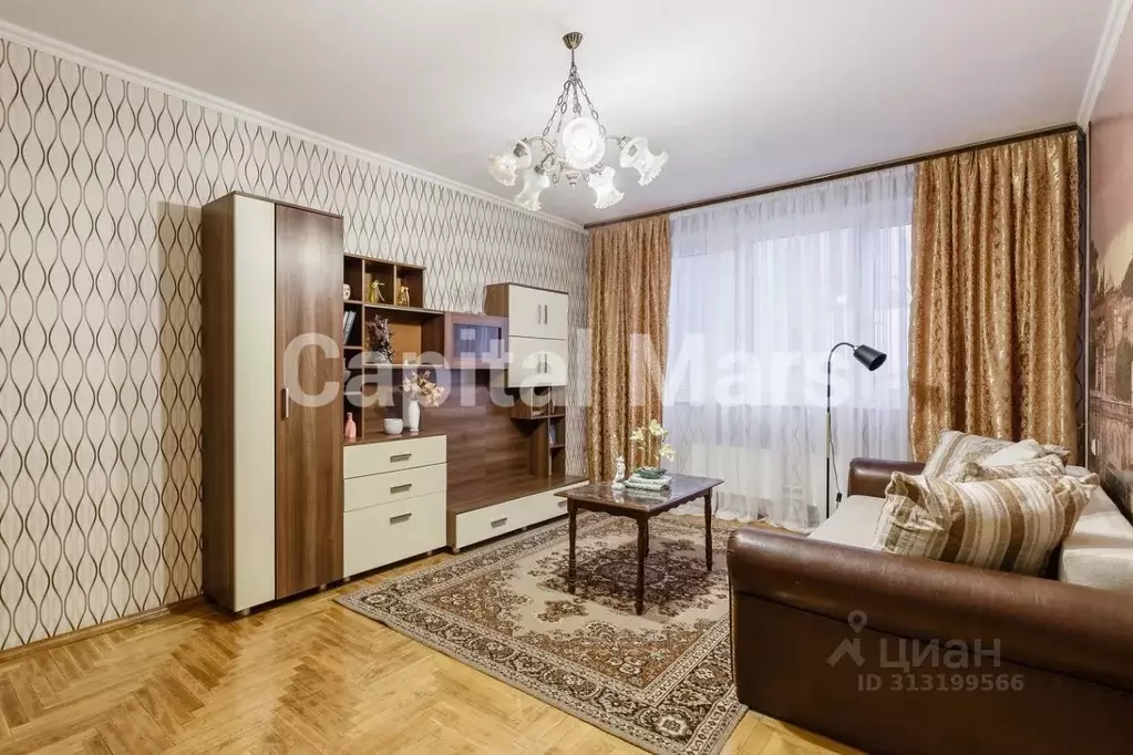 3-к кв. Москва ул. Барышиха, 12К1 (90.0 м) - Фото 1