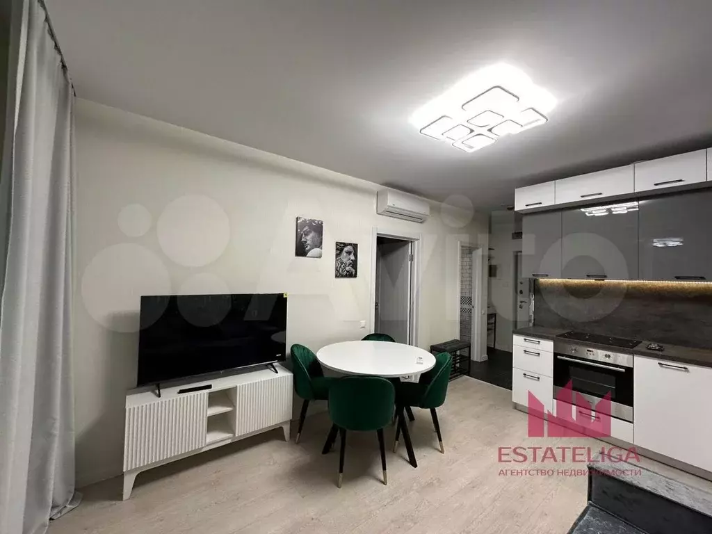 1-к. квартира, 40 м, 15/15 эт. - Фото 1
