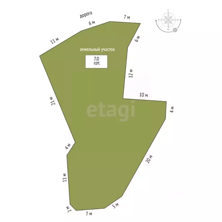 Участок в Крым, Ялта муниципальный округ, Гурзуф пгт  (7.0 сот.) - Фото 2