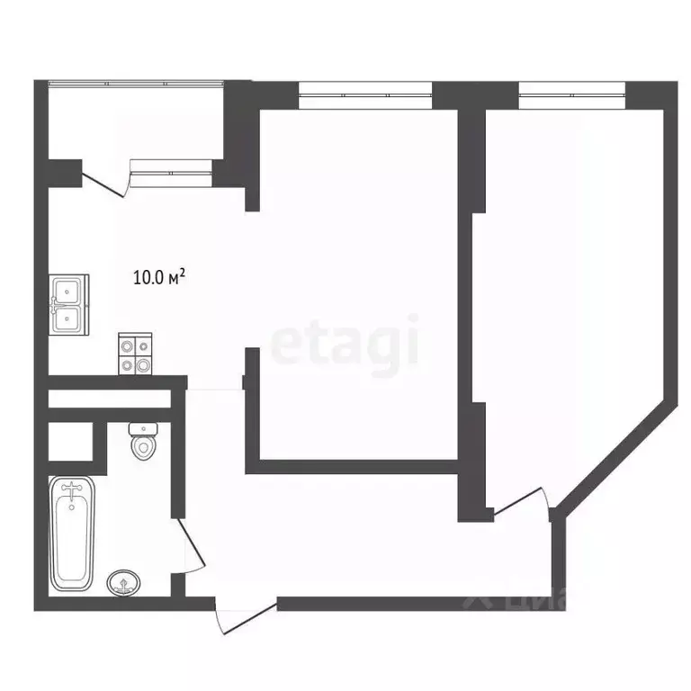 2-к кв. Москва пос. Коммунарка, ул. Ясная, 1 (56.4 м) - Фото 1