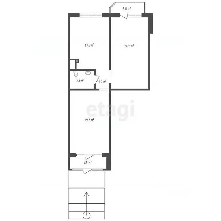 Помещение свободного назначения в Тюменская область, Тюмень Широтная ... - Фото 2