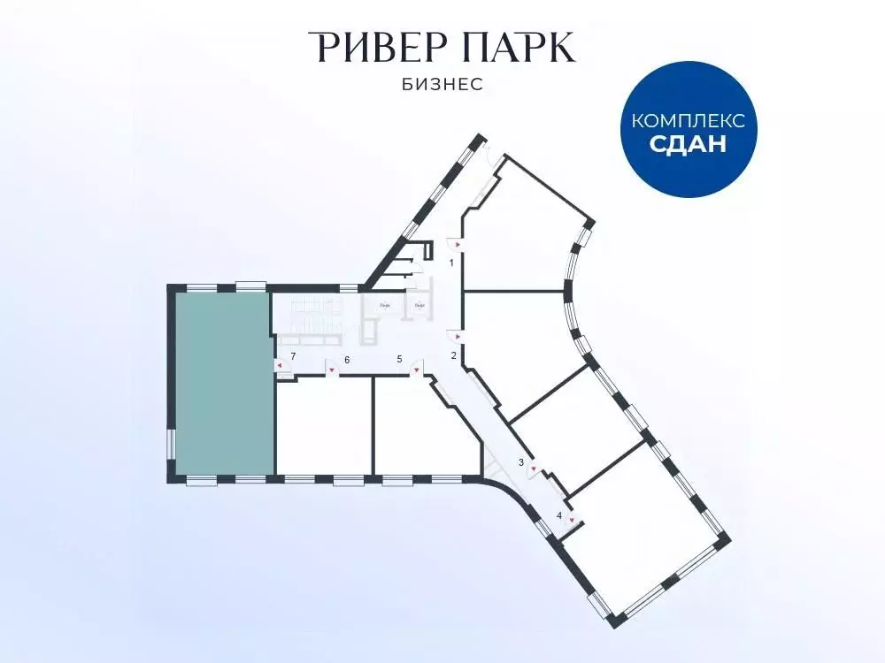 Помещение свободного назначения в Москва ул. Корабельная, 2 (74 м) - Фото 2