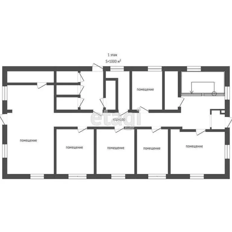 Офис (513 м) - Фото 1