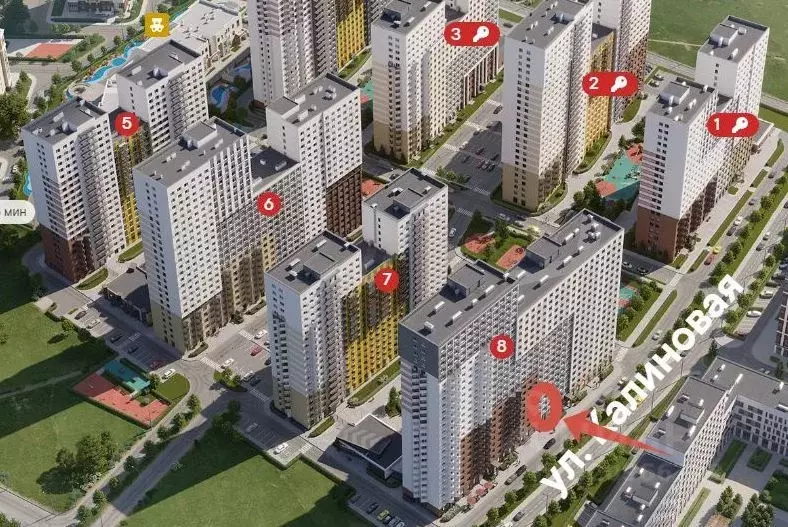 Торговая площадь в Московская область, Ленинский городской округ, д. ... - Фото 1