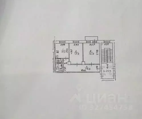 2-к кв. Московская область, Подольск ул. Большая Серпуховская, 42 ... - Фото 2