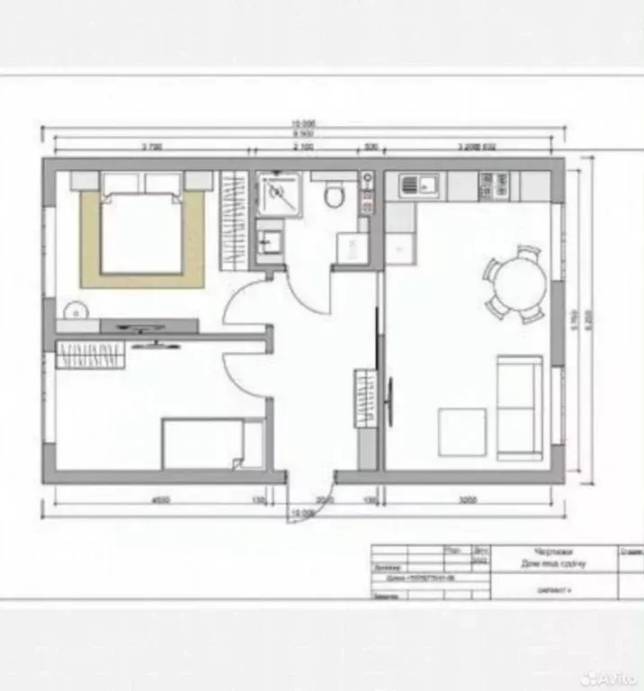 Дом в Крым, Сакский район, Уютненское с/пос, Орбита СПК ул. Ясная, 191 ... - Фото 1