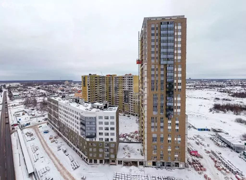 Квартира-студия: Тверь, 2-я улица Красина, 64 (32.8 м) - Фото 2