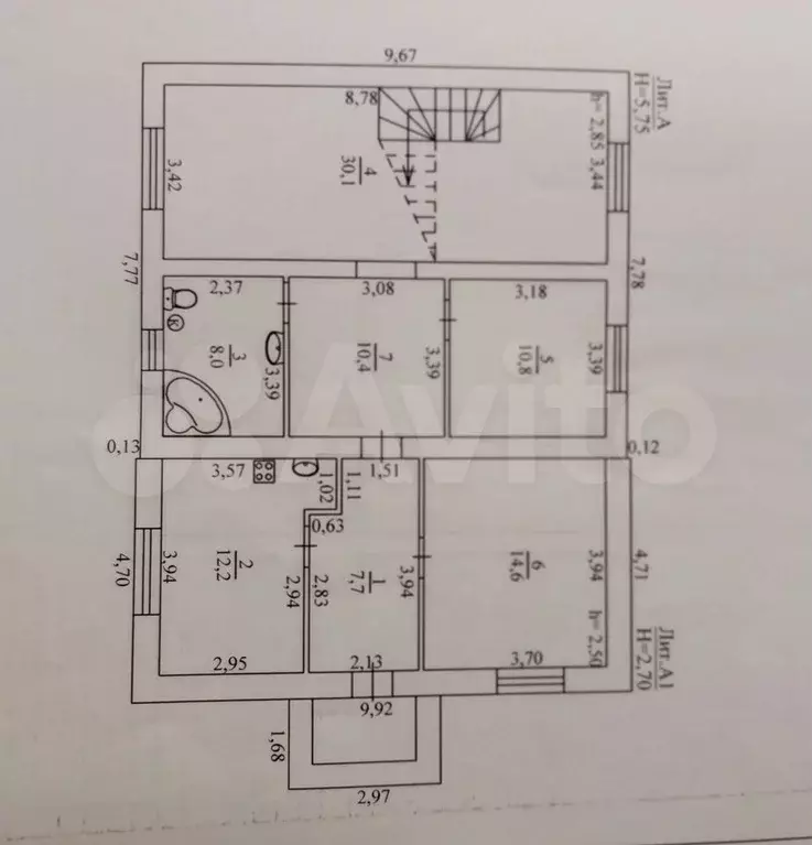 Дом 138,7 м на участке 7,1 сот. - Фото 0
