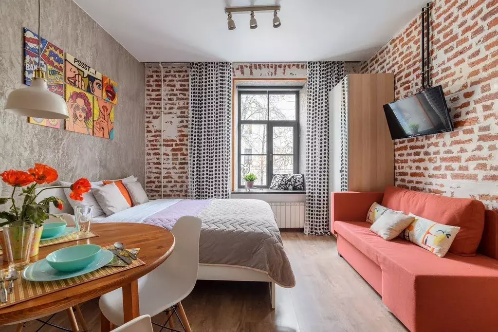 Студия Санкт-Петербург наб. Реки Фонтанки, 117В (24.0 м) - Фото 0