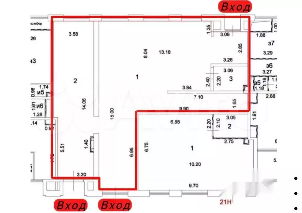 Сдам помещение свободного назначения, 170.5 м - Фото 1