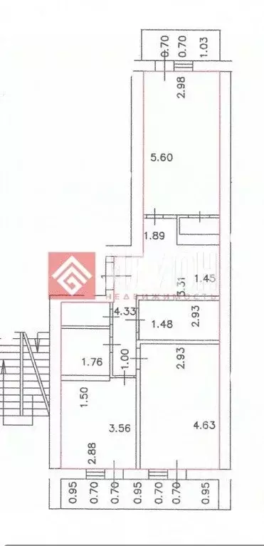 2-к кв. Крым, Судак пер. Суворова, 6 (59.8 м) - Фото 2