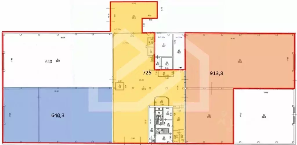 Помещение свободного назначения в Москва Ступинский проезд, 1С7 (2919 ... - Фото 2