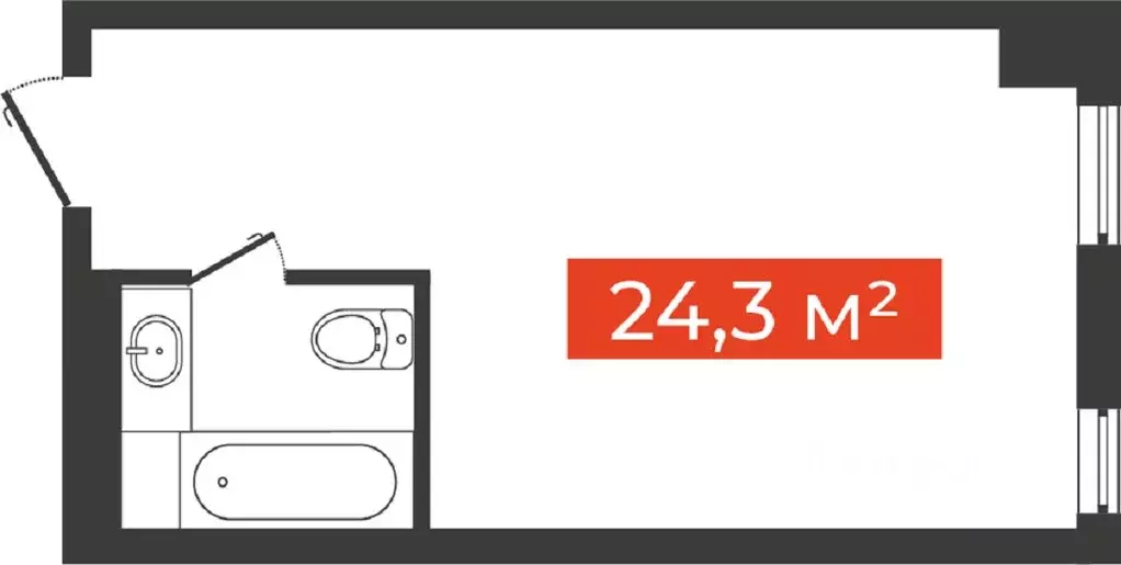 1-к кв. Новосибирская область, Новосибирск Большевистская ул., 14 ... - Фото 1