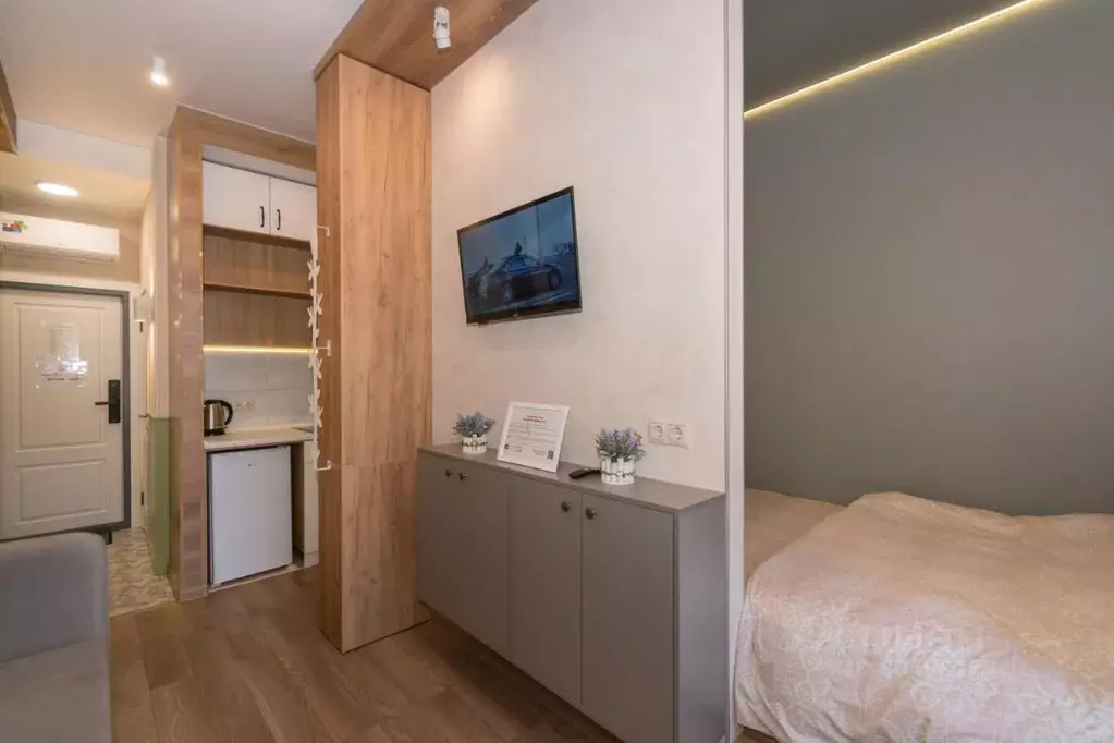 Студия Новосибирская область, Новосибирск ул. Некрасова, 39 (22.0 м) - Фото 0
