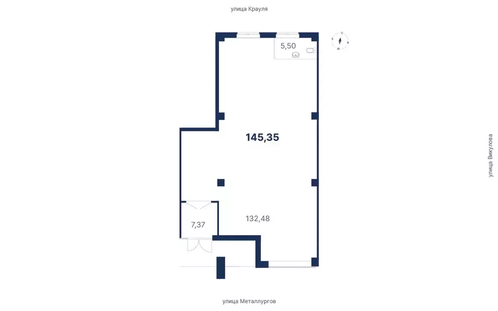 Помещение свободного назначения (145.35 м) - Фото 1